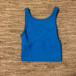 Women’s blue Lululemon reversible tank top size 0